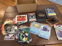 Random Card Lot Full Box Lorcana, Collectible, Yugioh Pokemon Mixed Card Games - Image 3