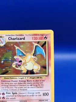 Charizard 4/102 Base Set Holo Rare Pokemon Card 1999 WOTC TCG Vintage Pokemon - Image 5