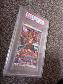 Yu-Gi-Oh! 2003 Labyrinth of Nightmare Booster Pack 1st Edition PSA 10 GEM MINT - Image 2