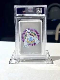 PSA 10 - 2000 POKEMON SILVER VERSION PLAYING CARDS 7 OF SPADES #134 VAPOREON - Image 2