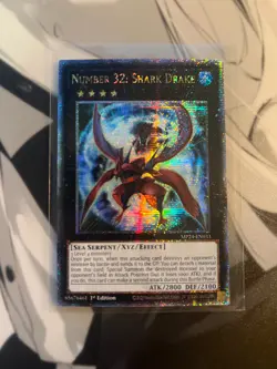 Yugioh x1 Number 32: Shark Drake MP24-EN033 Quarter Century (Near Mint!) - Image 1