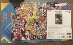 IN HAND One Piece Card Game Official Playmat Limited Edition Vol.5 & Promo Card - Image 1