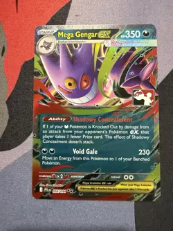 Mega Gengar EX 056/094 Prize Pack Series 9 Pokemon Card Near Mint - Image 1