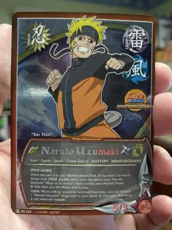Naruto CCG "Naruto Uzumaki" Foil SJC Ninja Promo Card (PR-053) Bandai America - Image 1