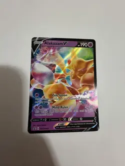 Alakazam V Holo Promo SWSH: Sword & Shield Promo Cards SWSH083 NM - Image 1