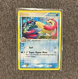 Milotic 8/106 EX Emerald Stamped Reverse Holo Pokemon TCG Card NM Vintage 2005 - Image 1