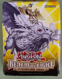 YU-GI-OH! TCG Structure Deck Realm of Light Reprint Damaged Box - Image 1