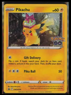 Pikachu - SWSH234 Pokemon TCG SWSH: Sword & Shield Promo Cards SWSD Holo NM - Image 1