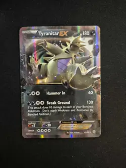 Tyranitar Ex 42/98 LP - Ultra Rare Holo - XY Ancient Origins - Image 1