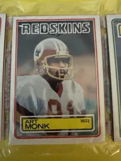 1983 TOPPS FB Holiday 12 Card Rack JOE MONTANA KEN STABLER ART MONK NM+/MT - Image 5