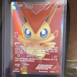 The Pokemon Company Victini 98/101 Noble Victories Ultra Rare Holo English 60 HP - Image 1