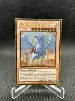 Yu-Gi-Oh! TCG Judgment Dragon PGLD-EN072 Gold Rare 1st Edition Lightly Played - Image 1