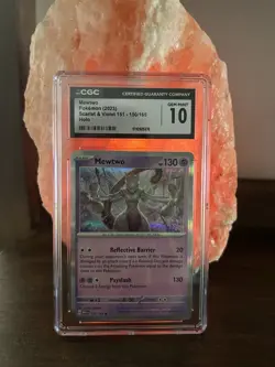 Pokemon Mewtwo #150/165 CGC 10 Holo SV Scarlet & Violet 151 2023 English - Image 1