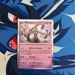 Mewtwo - 150/165 - Holo Rare - Scarlet & Violet 151 - MINT/NM - Image 1