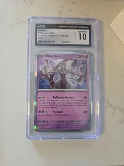 Mewtwo 150/165 Sv: Scarlet & Violet 151 Holo PSA 10 GEM MINT - Image 1