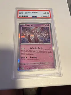 Mewtwo 150/165 Sv: Scarlet & Violet 151 Holo PSA NM-MT 8 - Image 1
