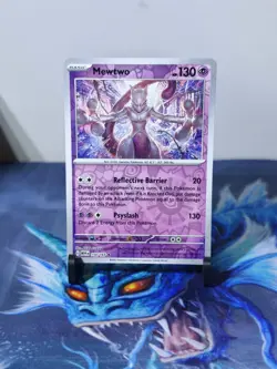 Mewtwo 150/165 Reverse Holo SV: Scarlet & Violet 151 - Pokemon Card - Image 1