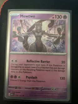 Mewtwo 150/165 Reverse Holo Scarlet Violet 151 English Edition - Image 1