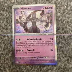 Pokemon Mewtwo 150/165 Reverse Holo SV: Scarlet & Violet 151 - Image 1