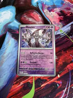 Pokemon TCG Mewtwo 150/165 Reverse Holo Scarlet & Violet 151 - Image 1
