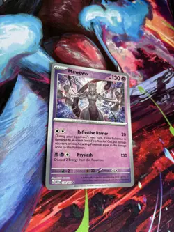 Pokemon TCG Mewtwo 150/165 Reverse Holo Scarlet & Violet 151 - Image 3