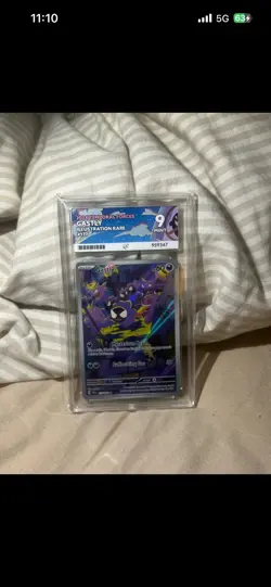 Pokemon Gastly Illustration Rare Holo Card Temporal Forces 177/162 Ace 9 Mint 👌 - Image 1