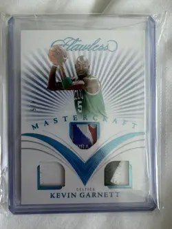 KEVIN GARNETT 2024-25 FLAWLESS MASTERCRAFT PATCH LOGOMAN /5 Q0829 - Image 1