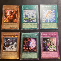 Lot Of 6 Rare Yu Gi Oh Cards LOT 5 - Image 1