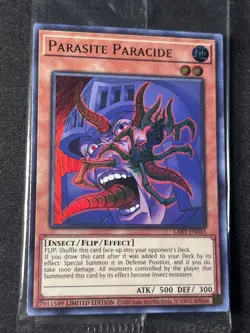 Parasite Paracide LART-EN043 NM/M Ultra Rare Limited Edition Sealed Yugioh - Image 3