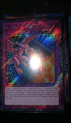 Yu-Gi-Oh! CCG Dragon's Mind (Platinum Secret Rare) - Image 1