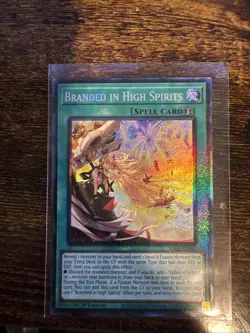 Branded in High Spirits 1st Edition Collector's Rare RA05-EN067 Yu-Gi-Oh! - Image 1