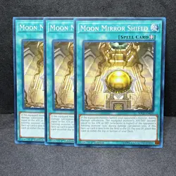 3x Yugioh Moon Mirror Shield SDCL-EN030 Common - LP-NM 💎 - Image 1