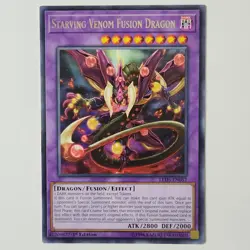 Starving Venom Fusion Dragon - LED5-EN052 - NM/VLP - Rare - 1st ed - Yugioh - Image 1