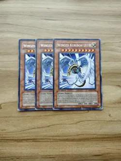 Yu-Gi-Oh! - Winged Kuriboh LV10 3x - Rare - Full Playset - DP1-EN006 - Image 1