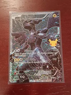 Pokemon TCG Zekrom Celebrations Classic Collection Holo Card 114/114 - Image 1