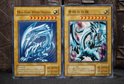 Yugioh Blue-Eyes White Dragon KA-03 & KA-05 Set Japanese OCG Vintage Blue Eyes - Image 1