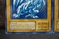 Yugioh Blue-Eyes White Dragon KA-03 & KA-05 Set Japanese OCG Vintage Blue Eyes - Image 5