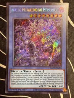 Ame No Murakumo No Mitsurugi (SECRET RARE) L26D-ENM08 (NM) 1st Edition Yu-Gi-Oh! - Image 1