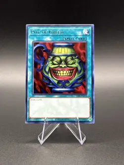 Yugioh NM Pot of Greed LOB-EN119 Legend of Blue Eyes 25th Anniversary - Image 1