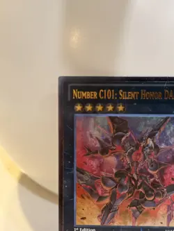 Yugioh Number C101: Silent Honor DARK LVAL-EN046 1st Edition Ultimate Rare NM - Image 4