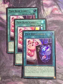 3x Pair Bear Scare!! 1st Edition Ultra Rare BLGG-EN047 Yu-Gi-Oh! - Image 1
