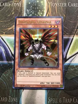 *** DARKLORD UKOBACK *** 1ST EDITION MINT/NM ULTRA RARE DUSA-EN022 YUGIOH! - Image 1