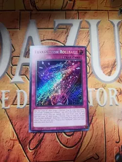 Transaction Rollback RA04-EN105 Secret Rare 1st Ed NM Yugioh - Image 1