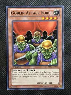 YuGiOh! - Goblin Attack Force BP02-EN008 Common 1st Edition Lightly Played - Image 1