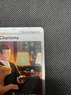 Giovanni’s Charisma 207/165 - SAR - SV151 - Pokemon TCG - Full Art Trainer Card - Image 4