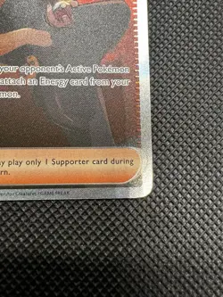 Giovanni’s Charisma 207/165 - SAR - SV151 - Pokemon TCG - Full Art Trainer Card - Image 5