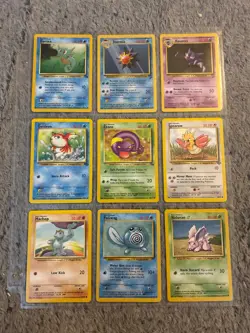 Pokemon Original TCG Cards (Lot of 54 Cards, Rare Aerodactyl Card Included) - Image 2