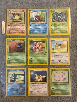 Pokemon Original TCG Cards (Lot of 54 Cards, Rare Aerodactyl Card Included) - Image 4