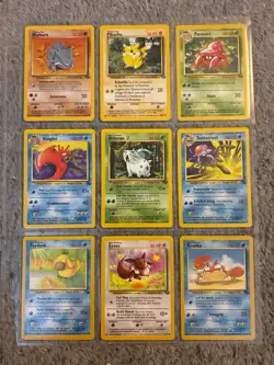 Pokemon Original TCG Cards (Lot of 54 Cards, Rare Aerodactyl Card Included) - Image 5