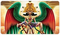 The Lost Caverns of Ixalan Resplendent Angel PLAYMAT ULTRA PRO FOR MTG CARDS - Image 1